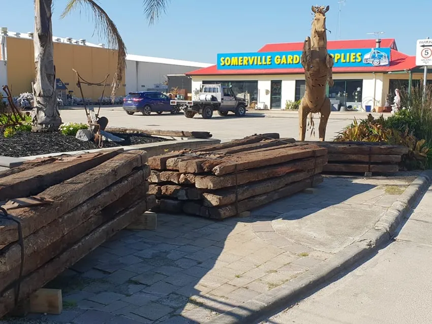 Somerville Garden Supplies - Railway Sleepers