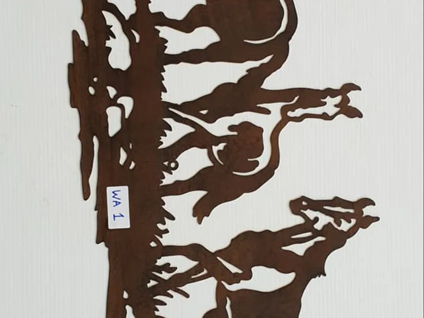 Somerville Garden Supplies - Running Horses Wall Art