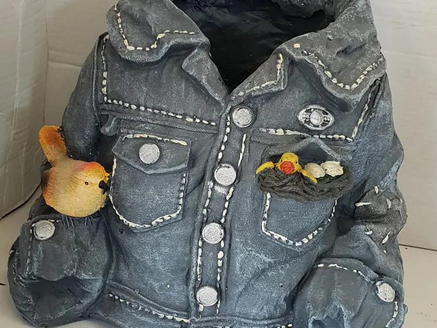 Somerville Garden Supplies - Denim Jacket Planter