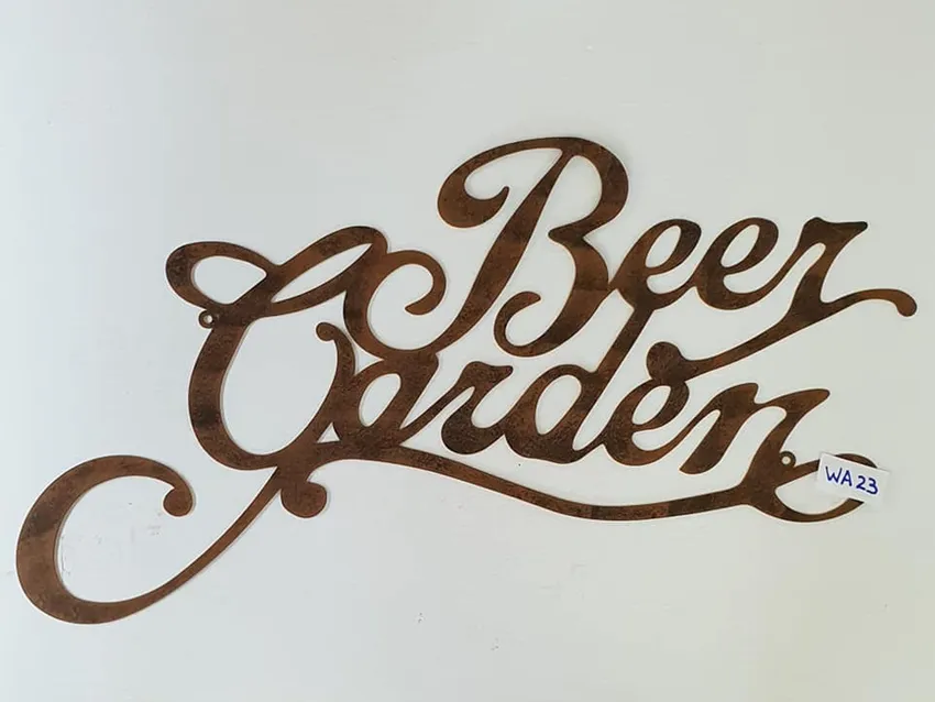 Somerville Garden Supplies - Beer Garden Wall Art